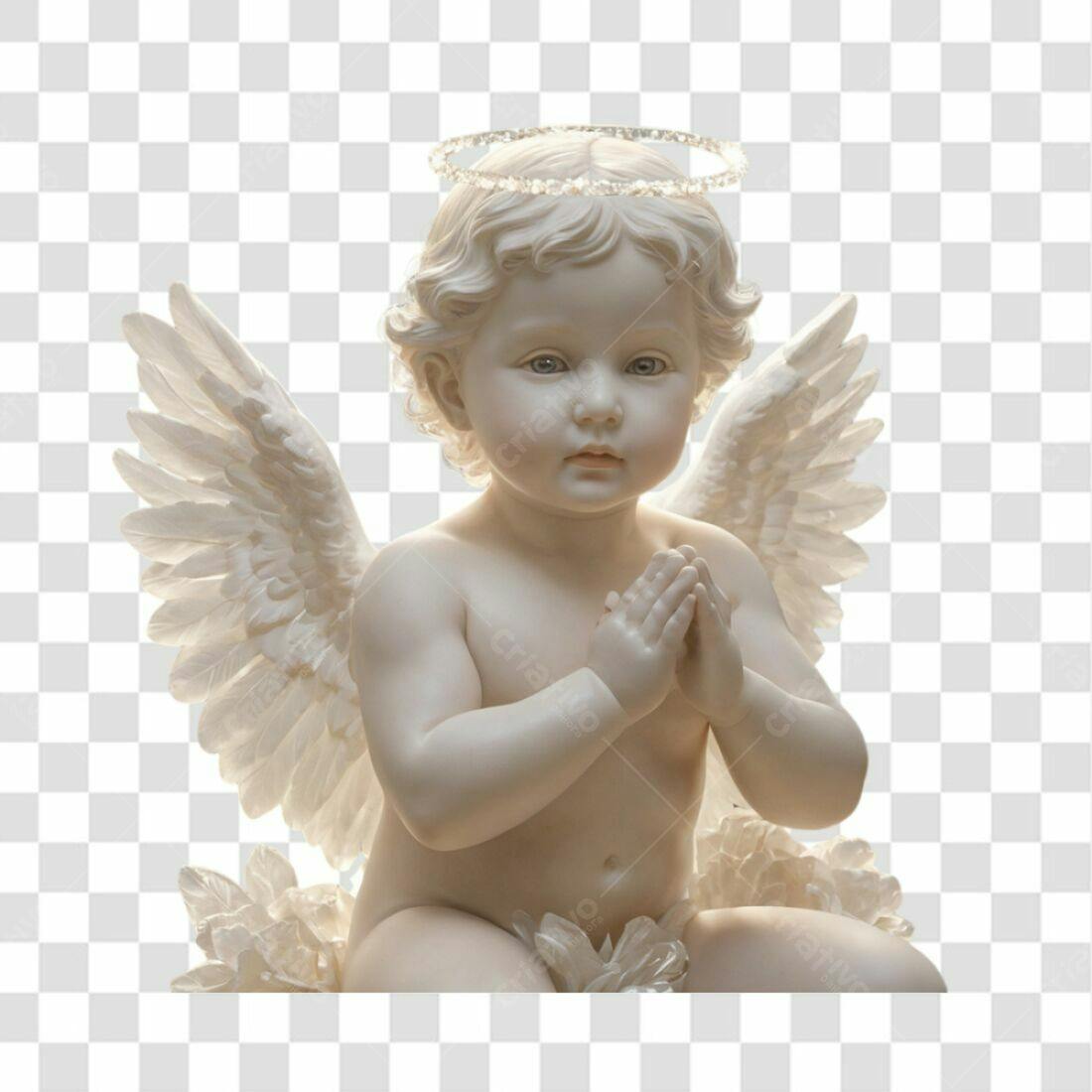 Icone Anjo Bebê PNG com fundo transparente