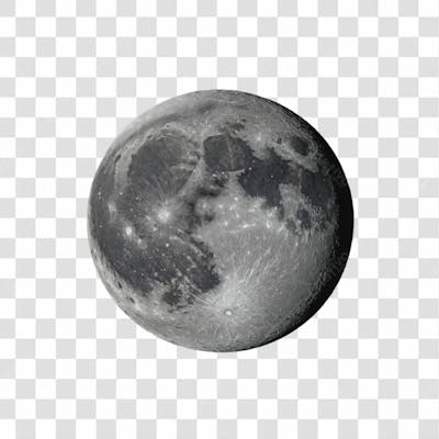 Lua 3D Png Transparente
