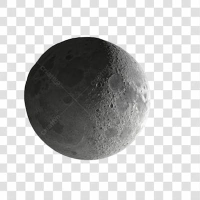 Lua 3D Png Transparente