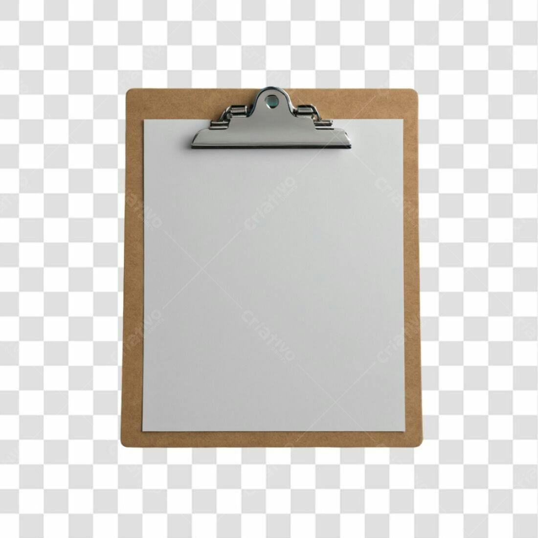 Icone prancheta papelaria PNG com fundo transparente