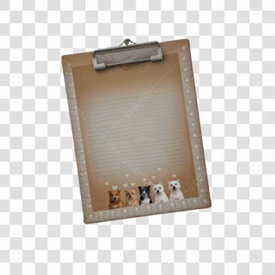 Prancheta Cachorros Png Transparente