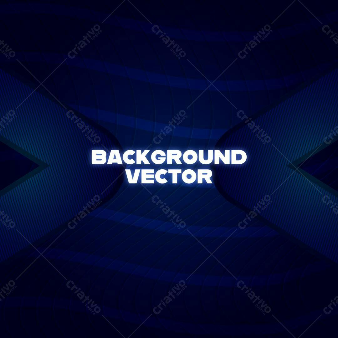Ilustração Vetorial Abstrata Azul Escuro