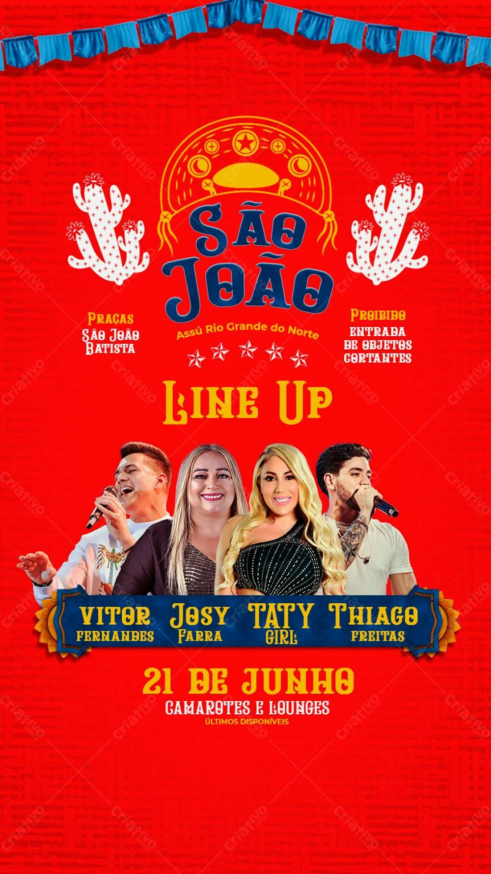 Line Up São João Story