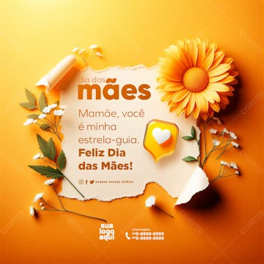 Mensagem do dia das mães