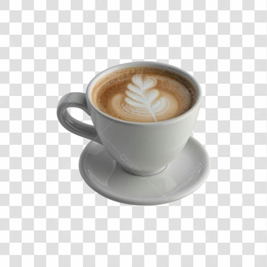 Icone Café Latte PNG com fundo transparente