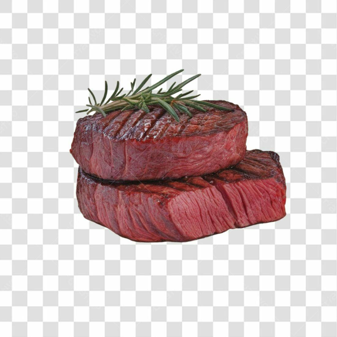 Imagem PNG de Bife com Alecrim fundo transparente