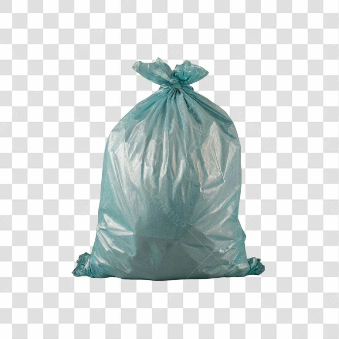Icone Lixo Azul PNG com fundo transparente