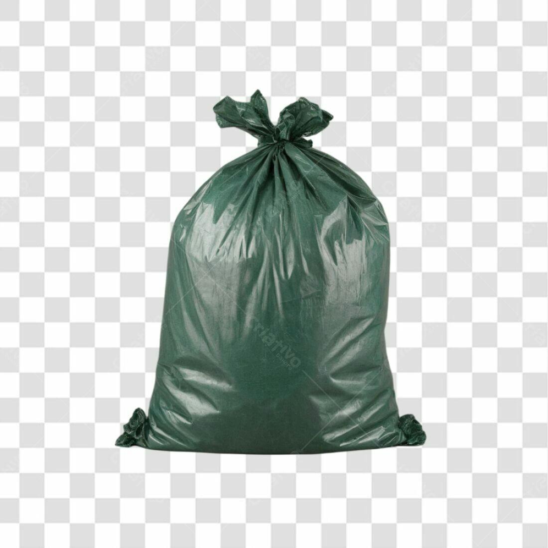 Icone Lixo Verde PNG com fundo transparente