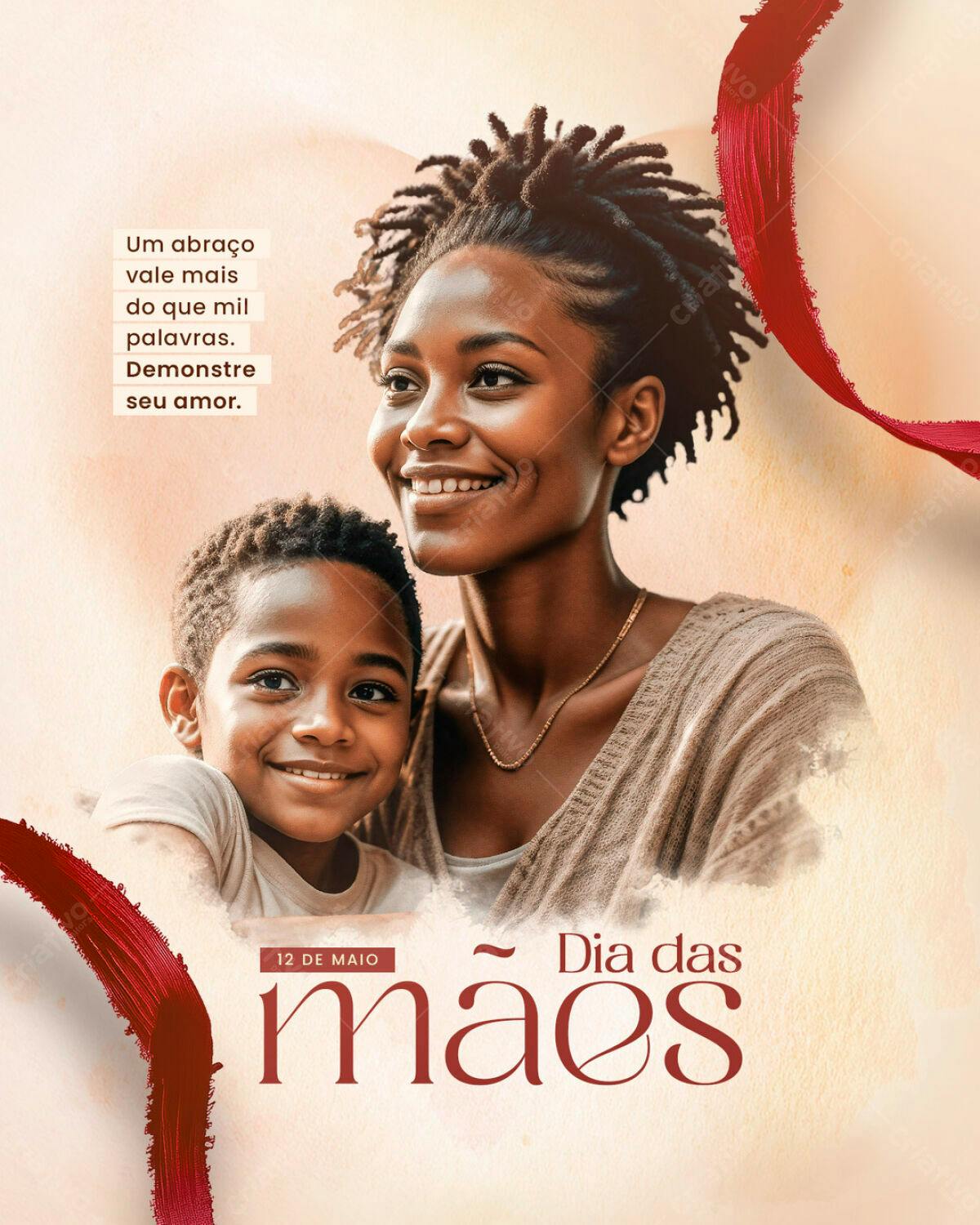 Flyer Dia das Mães PSD Editável
