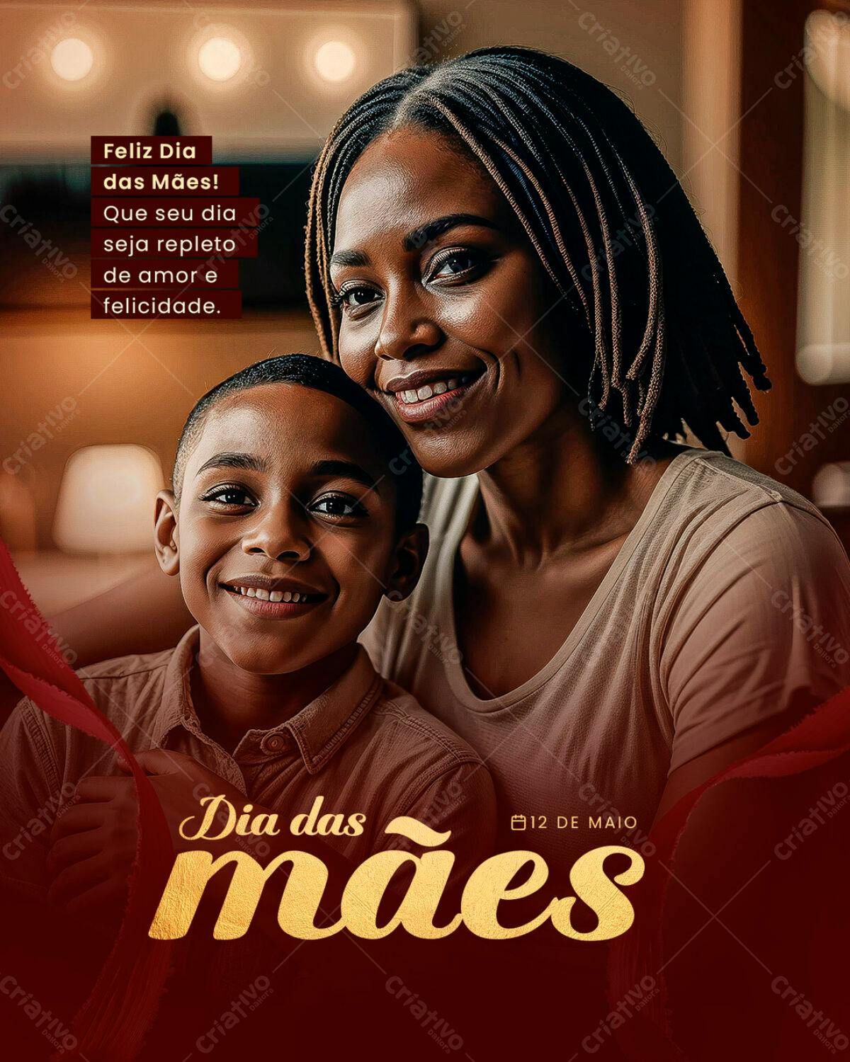 Flyer Dia das Mães PSD Editável
