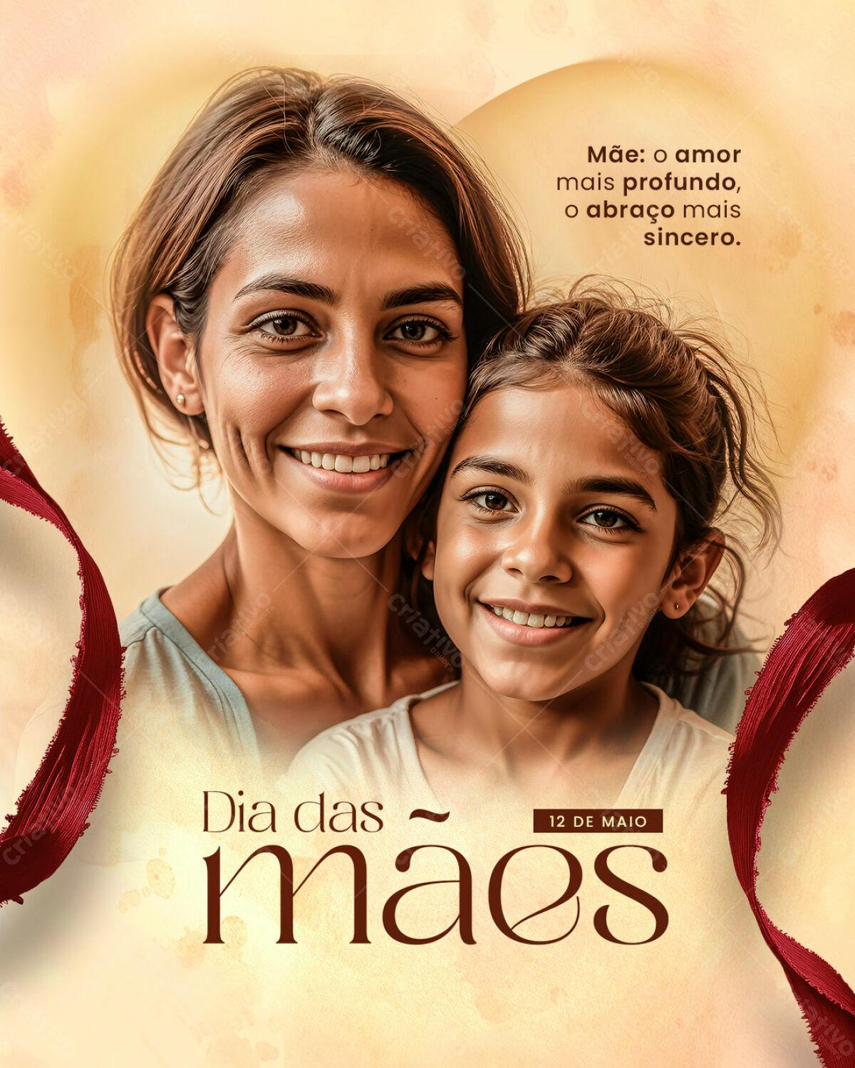 Flyer Dia das Mães PSD Editável