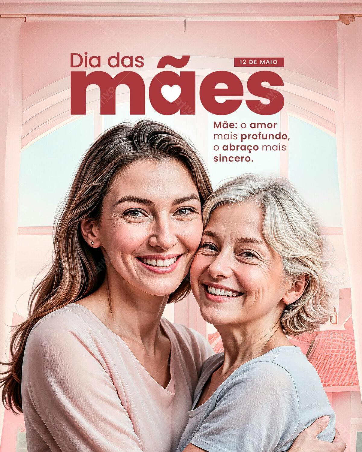 Flyer Dia das Mães PSD Editável