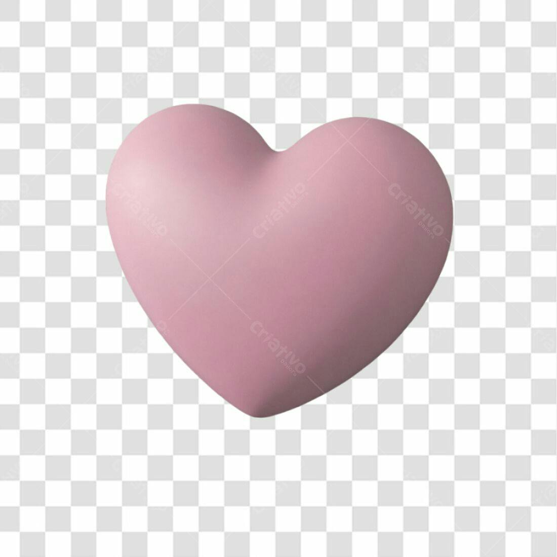 Icone Dia dos Namorados Rosa PNG com fundo transparente