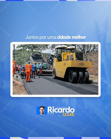 Juntos por uma cidade melhor psd