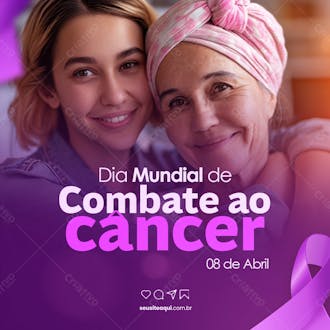 Combate ao cancer 08 de abril