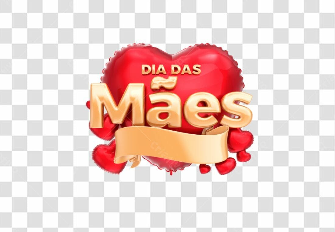 Icone Dia das Mães PNG com fundo transparente