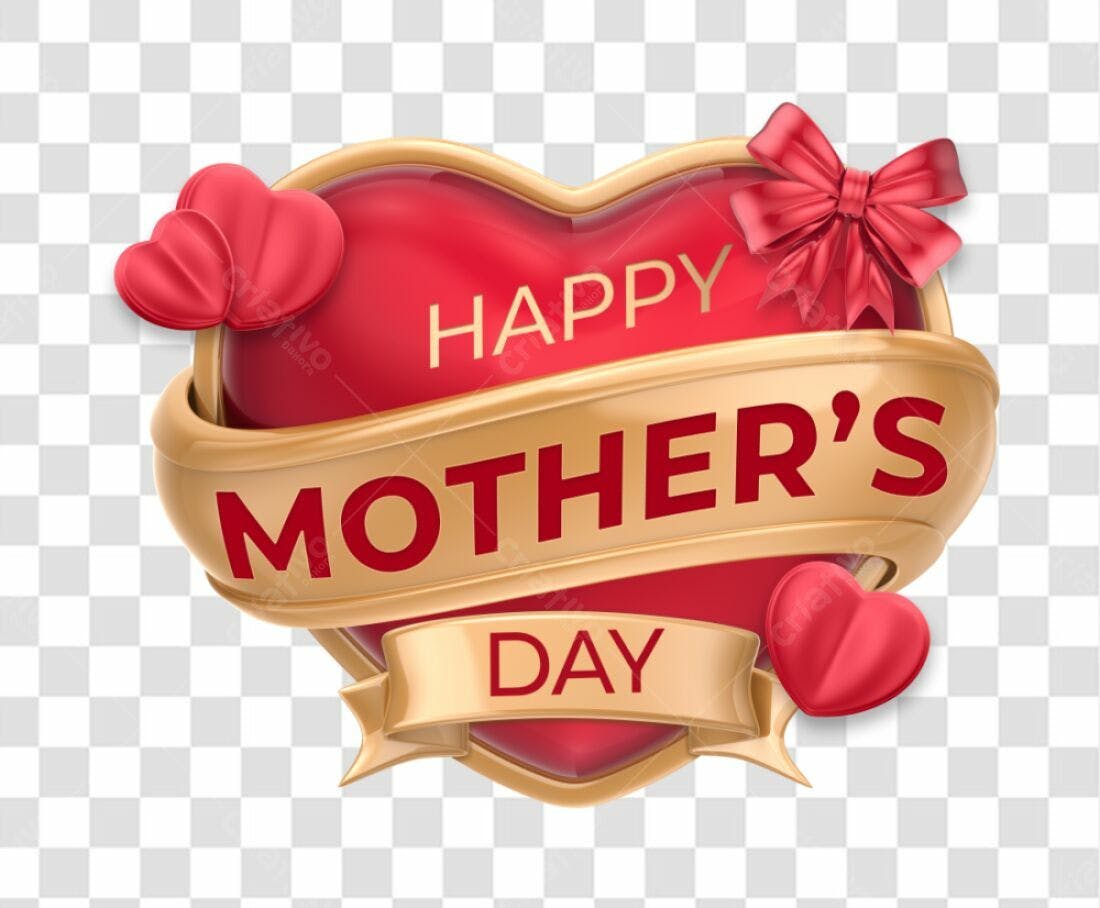 Icone Dia das Mães PNG com fundo transparente