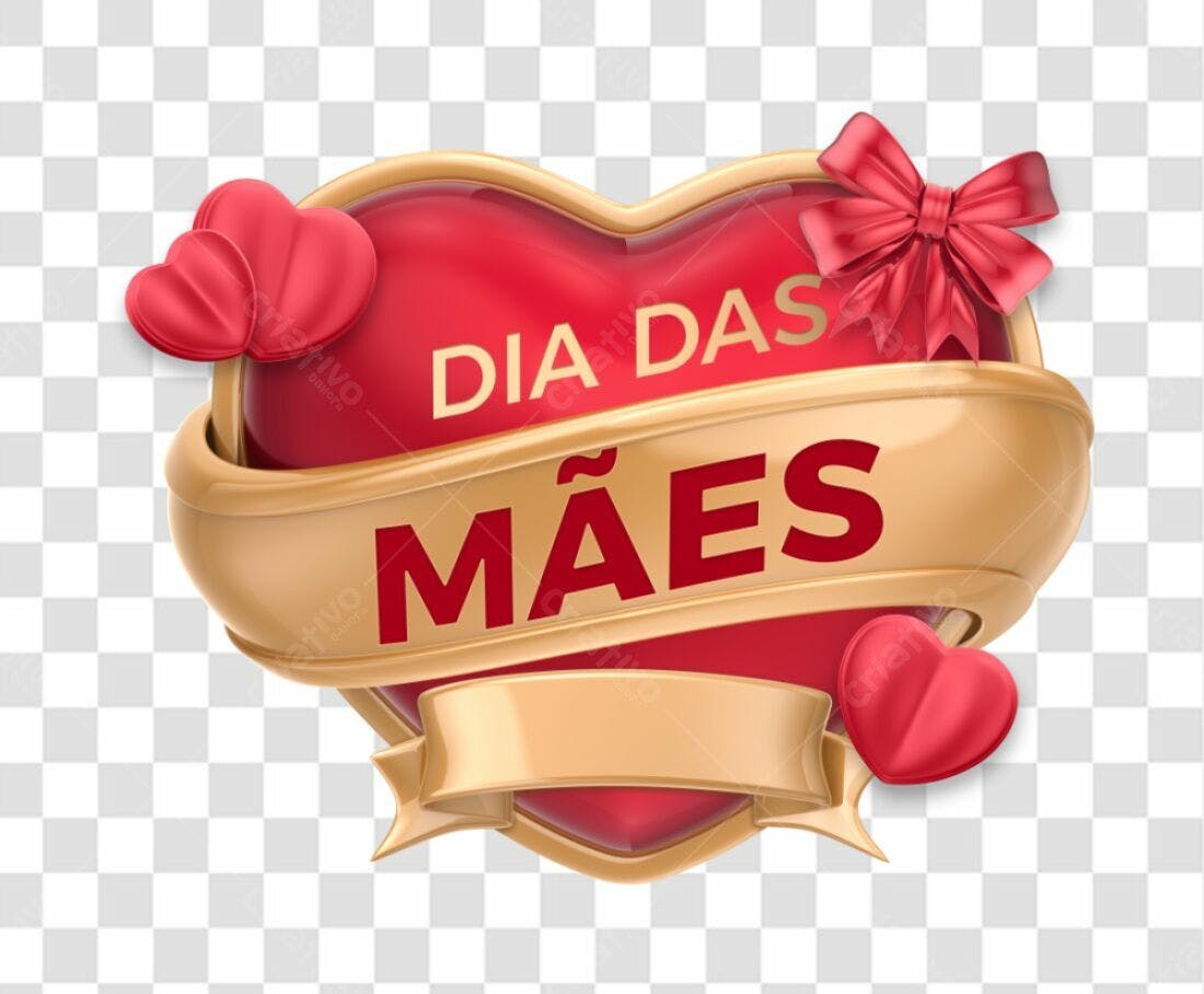Icone Dia das Mães PNG com fundo transparente