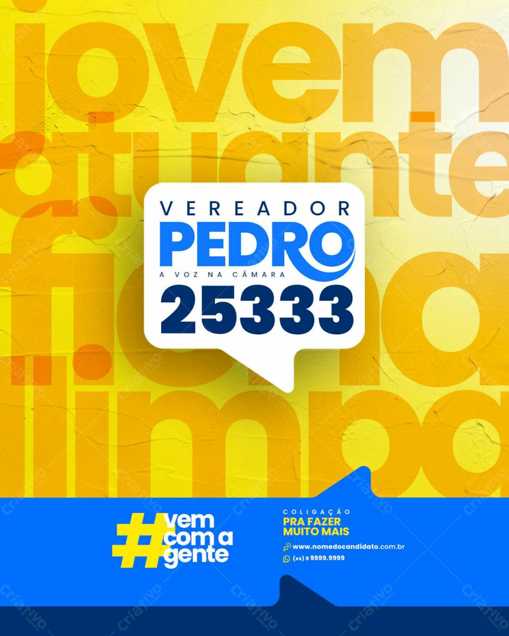 Social Media Campanha Vereador Pedro E A Melhor Escolha