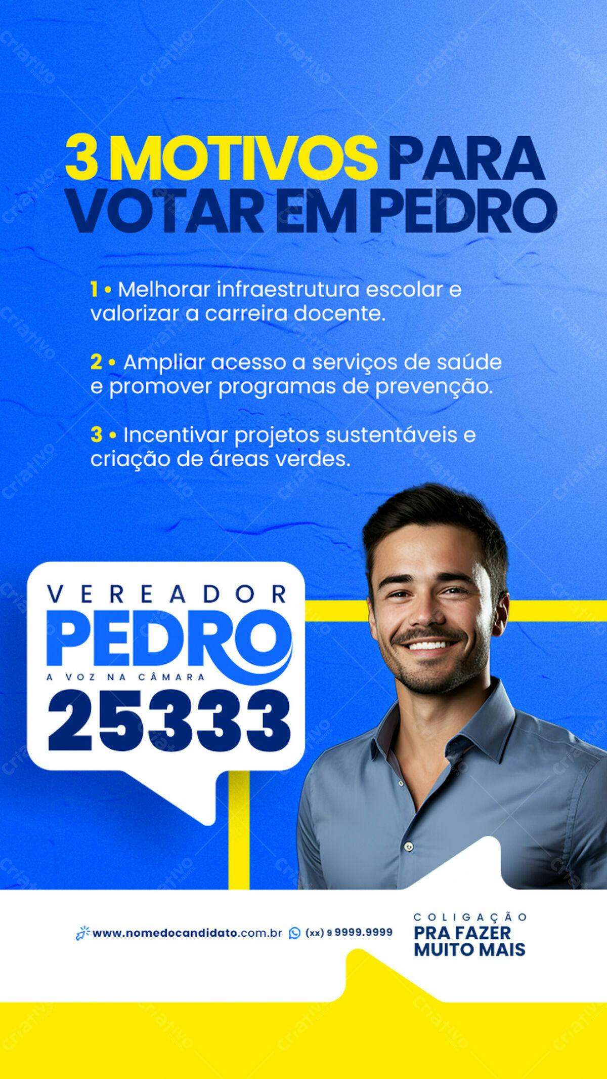 Flyer Eleições PSD Editável