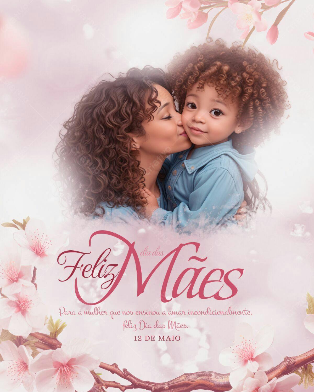 Flyer Dia das Mães PSD Editável