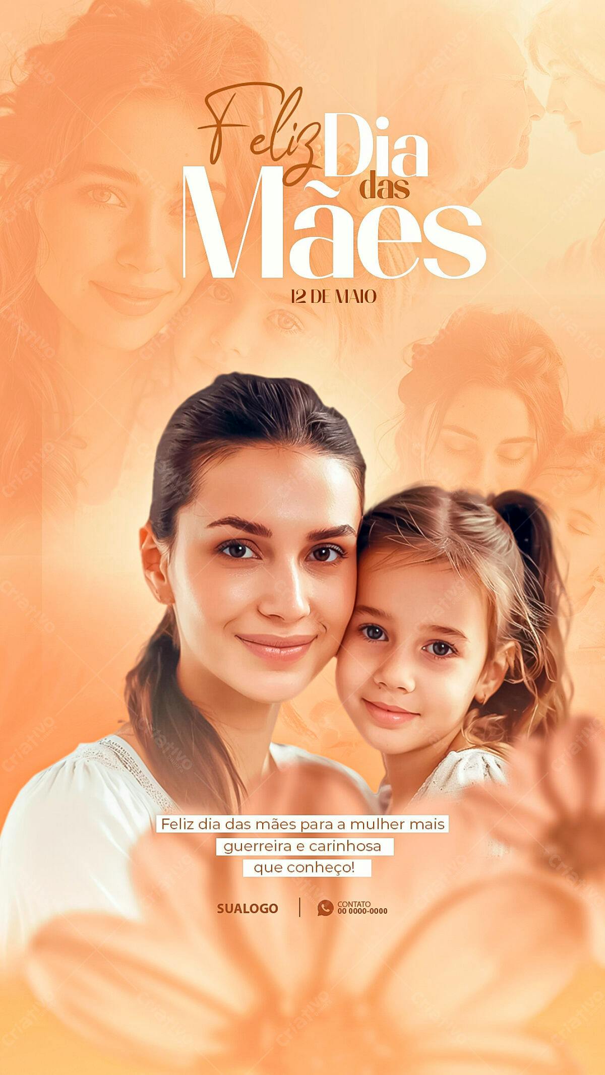 Postagem Dia das Mães PSD Editável