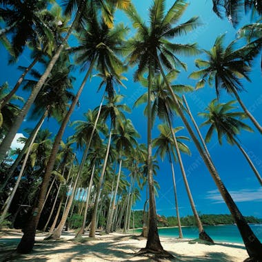 Imagem de fundo praia tropical 26