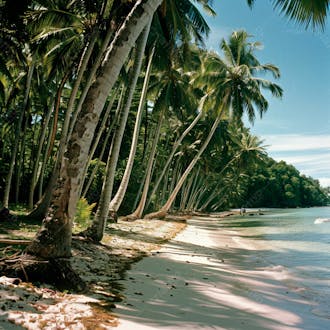 Imagem de fundo praia tropical 34
