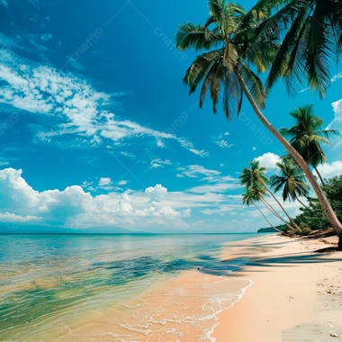 Imagem de fundo praia tropical 48