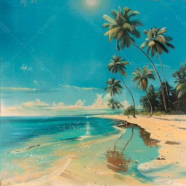 Imagem de fundo praia tropical 49