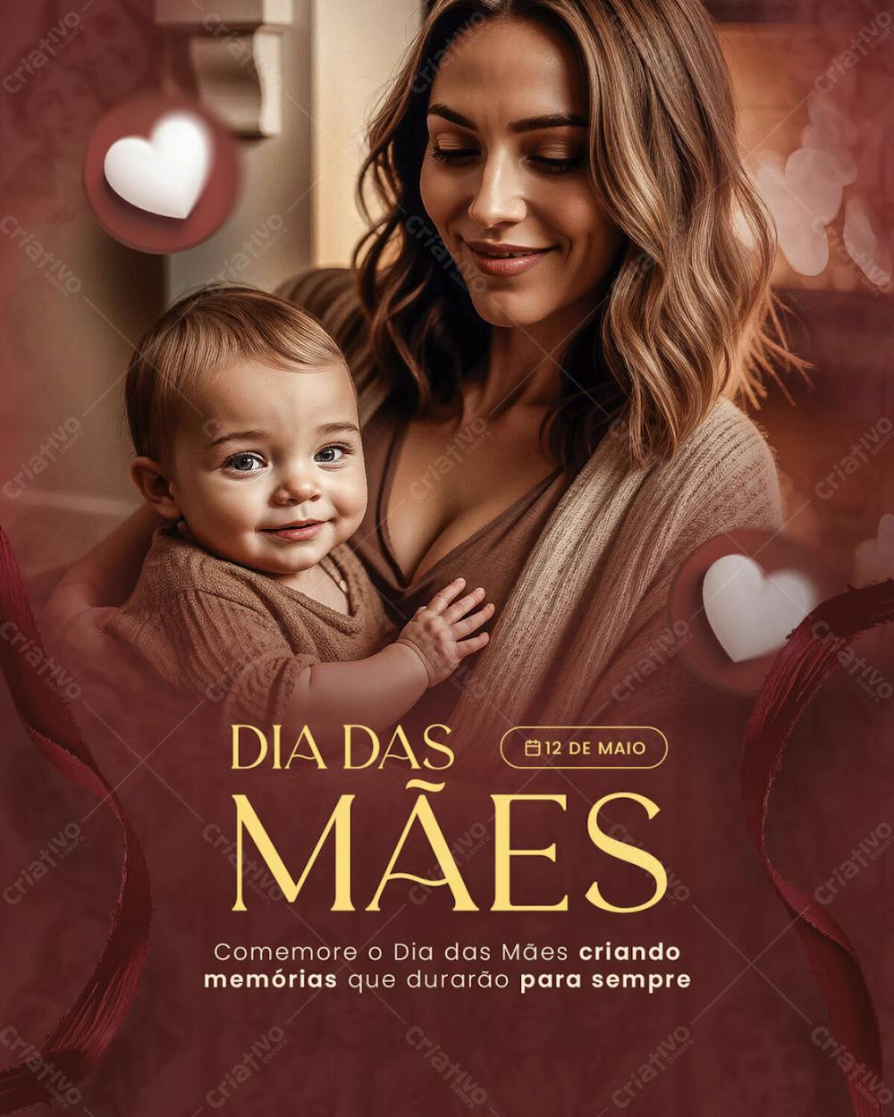 SOCIAL MEDIA - DIA DAS MÃES . 8 DE MAIO 