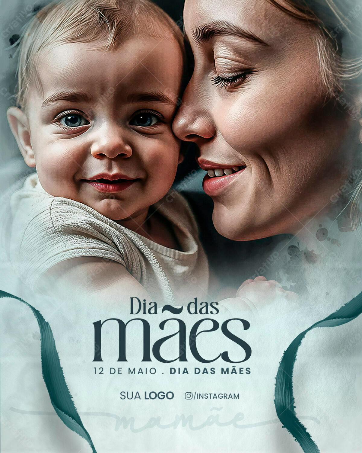 Flyer Dia das Mães PSD Editável