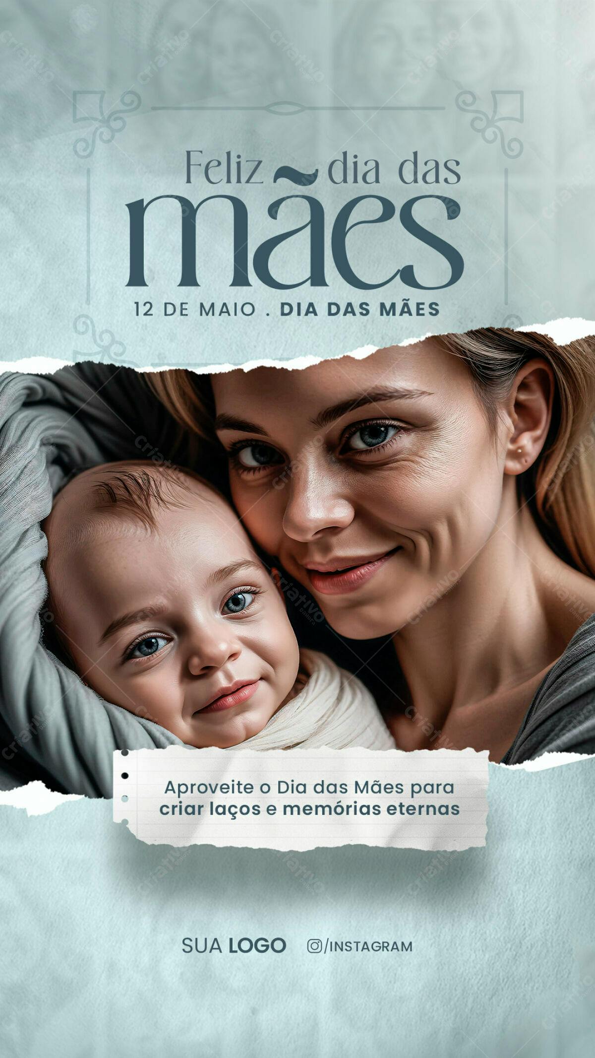 Story para Dia das Mães PSD Editável
