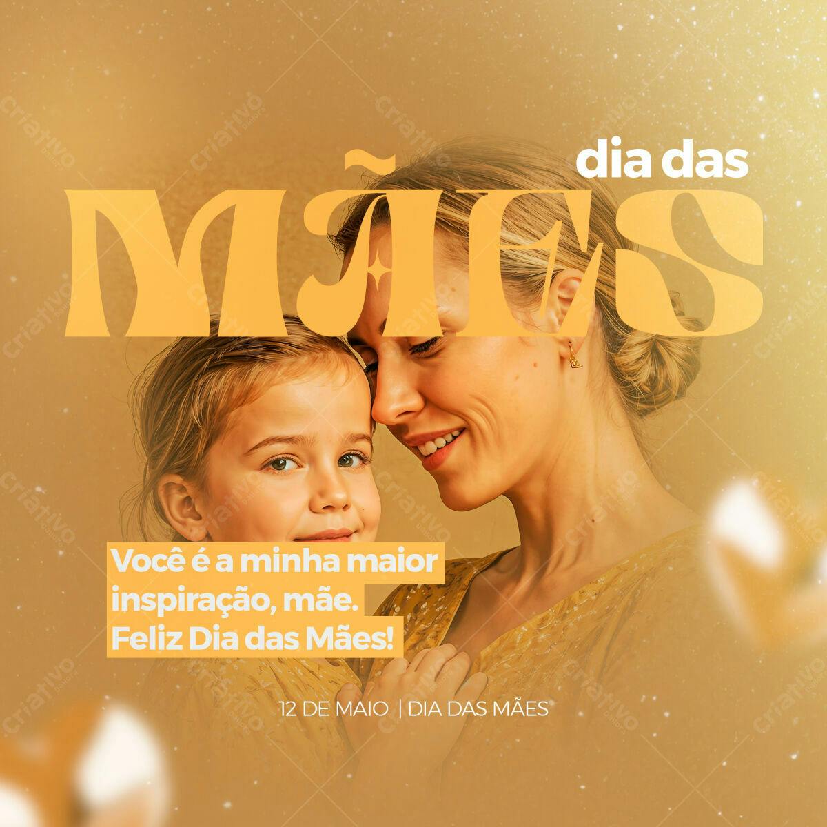 Postagem Dia das Mães PSD Editável