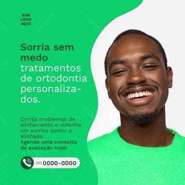 Criaivo dentista sorria medo dente tratamento