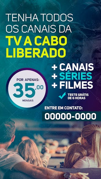 Stories iptv tv a cabo liberado