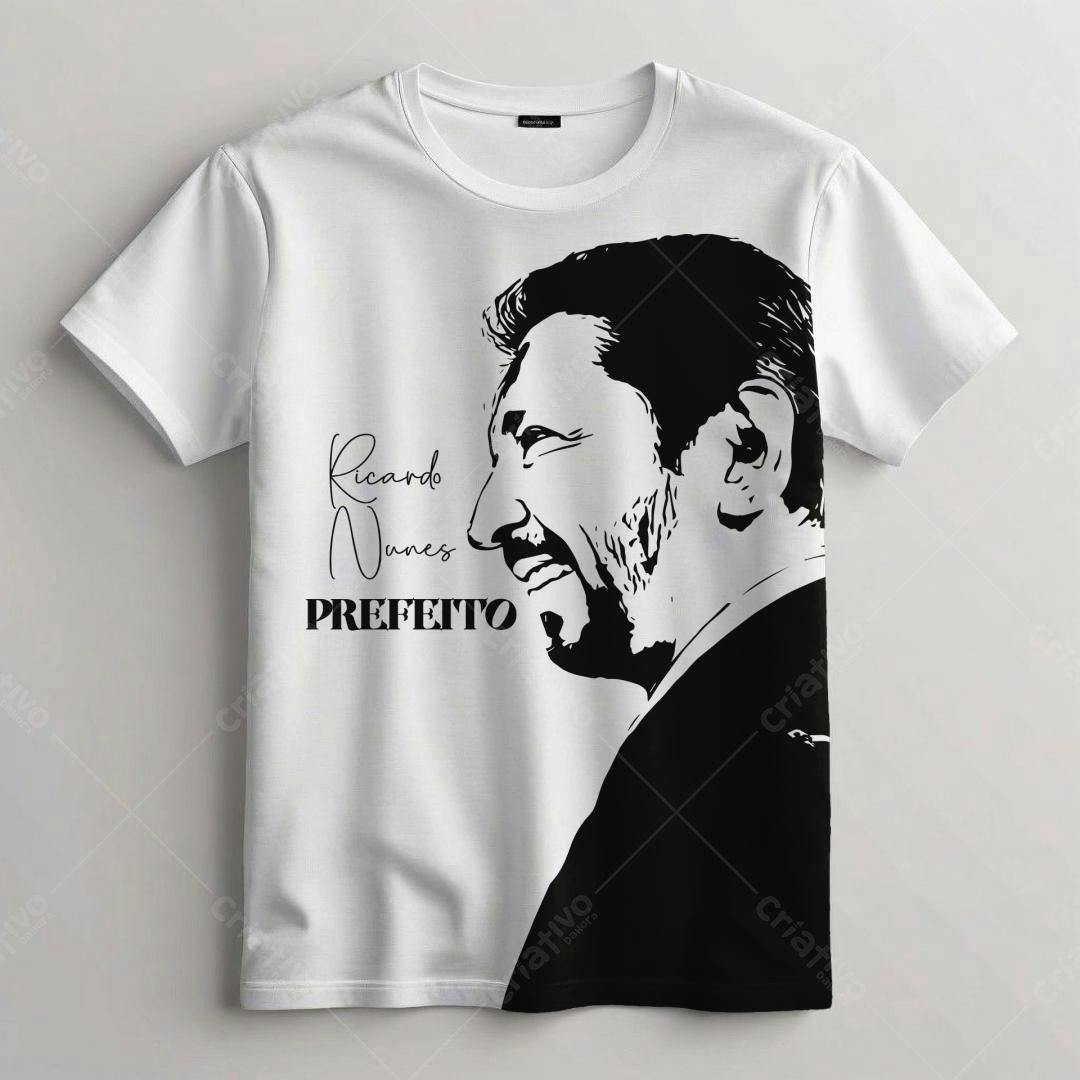 Camiseta PSD para Campanha Política PSD Editável