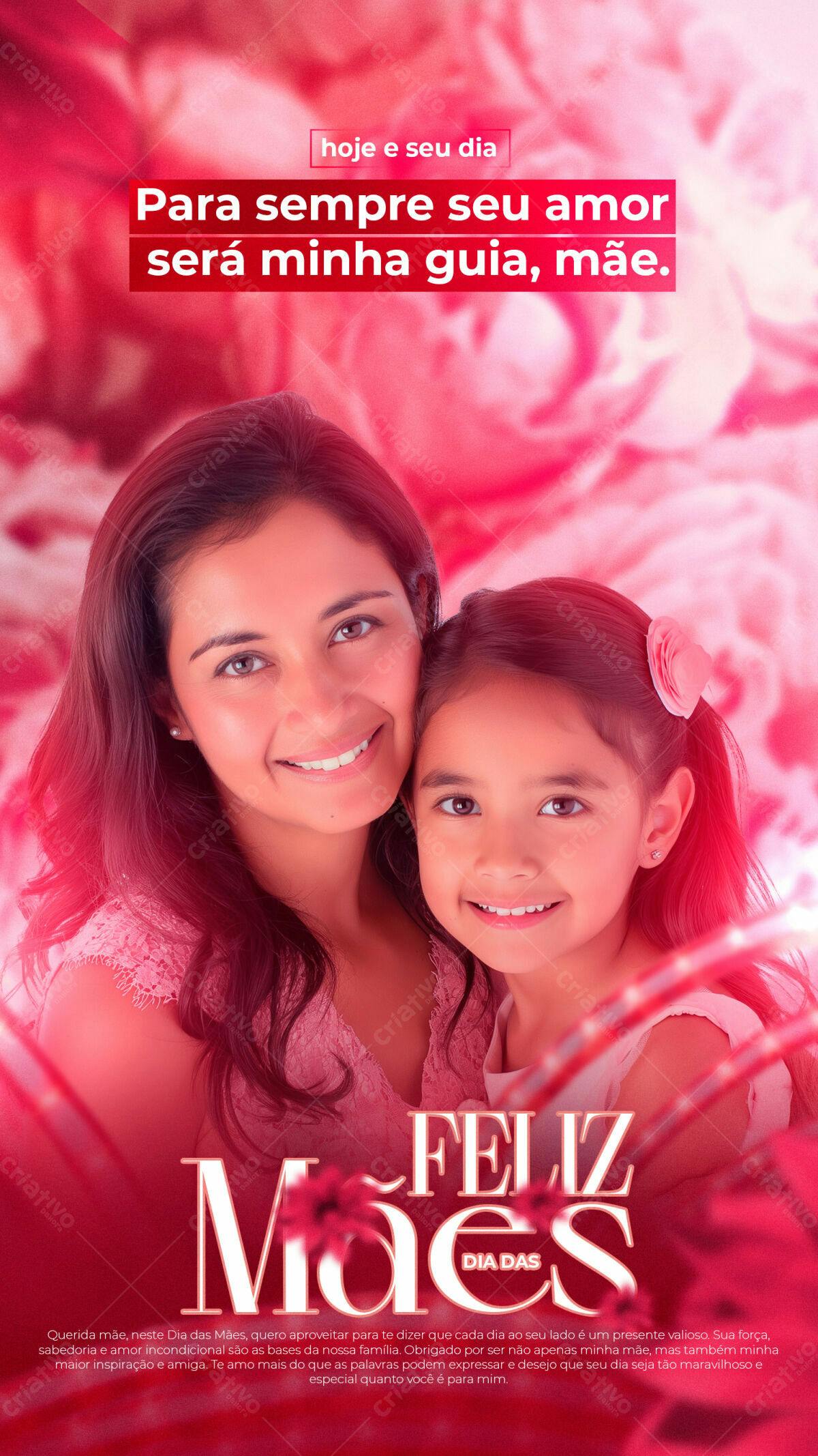 Flyer Dia das Mães PSD Editável