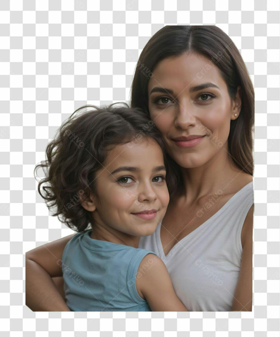Imagem Mãe e Filha PNG com fundo transparente