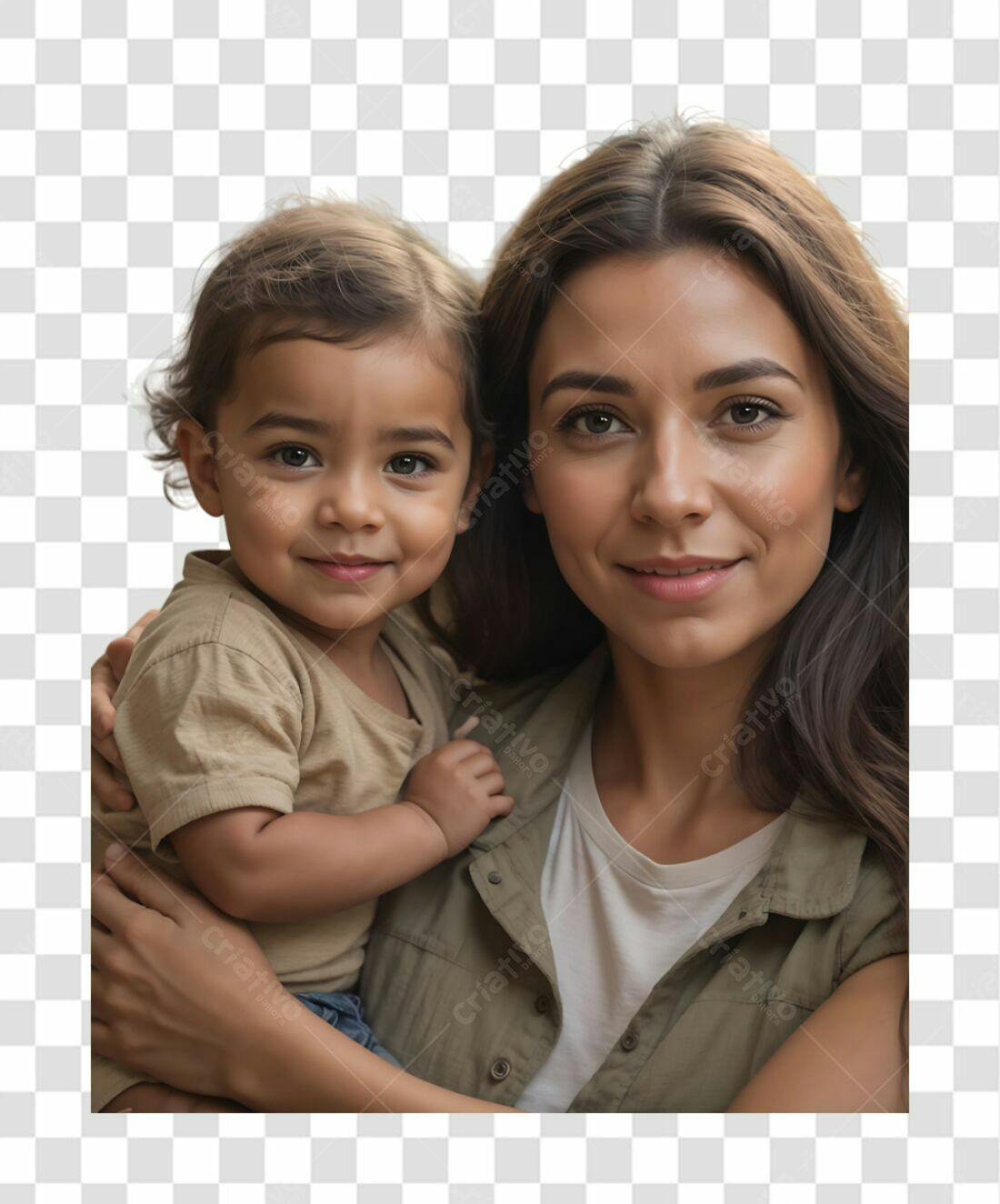 Imagem Mãe e Filho PNG com fundo transparente