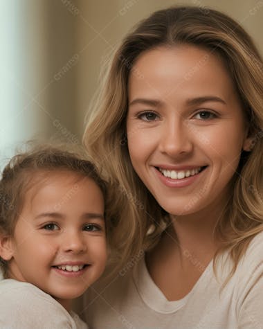 Mãe e filha brasileira imagem em alta qualidade