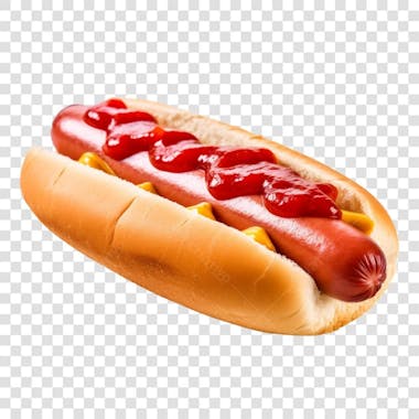 Cachorro quente fundo transparente png