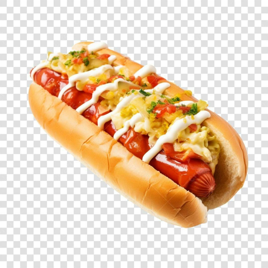 Imagem Hot Dog PNG com fundo transparente
