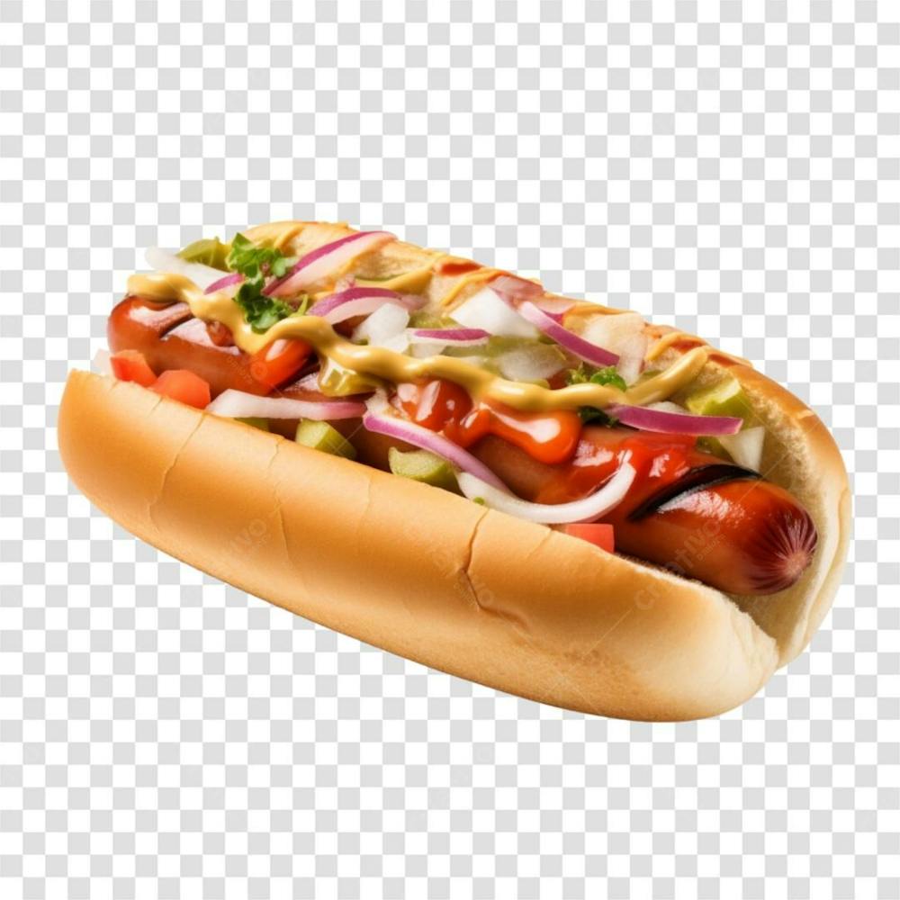 Cachorro Quente Fundo Transparente Png