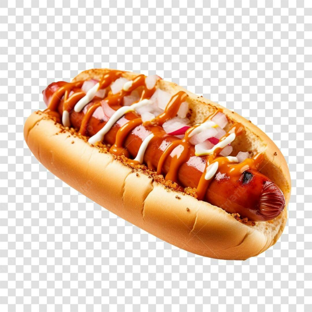 Imagem PNG Hot Dog com fundo transparente