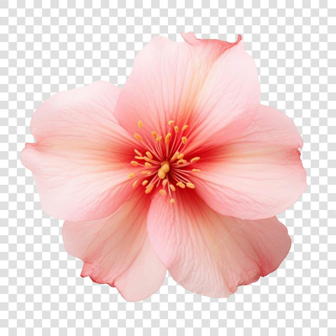 Icone Flor Rosa PNG com fundo transparente