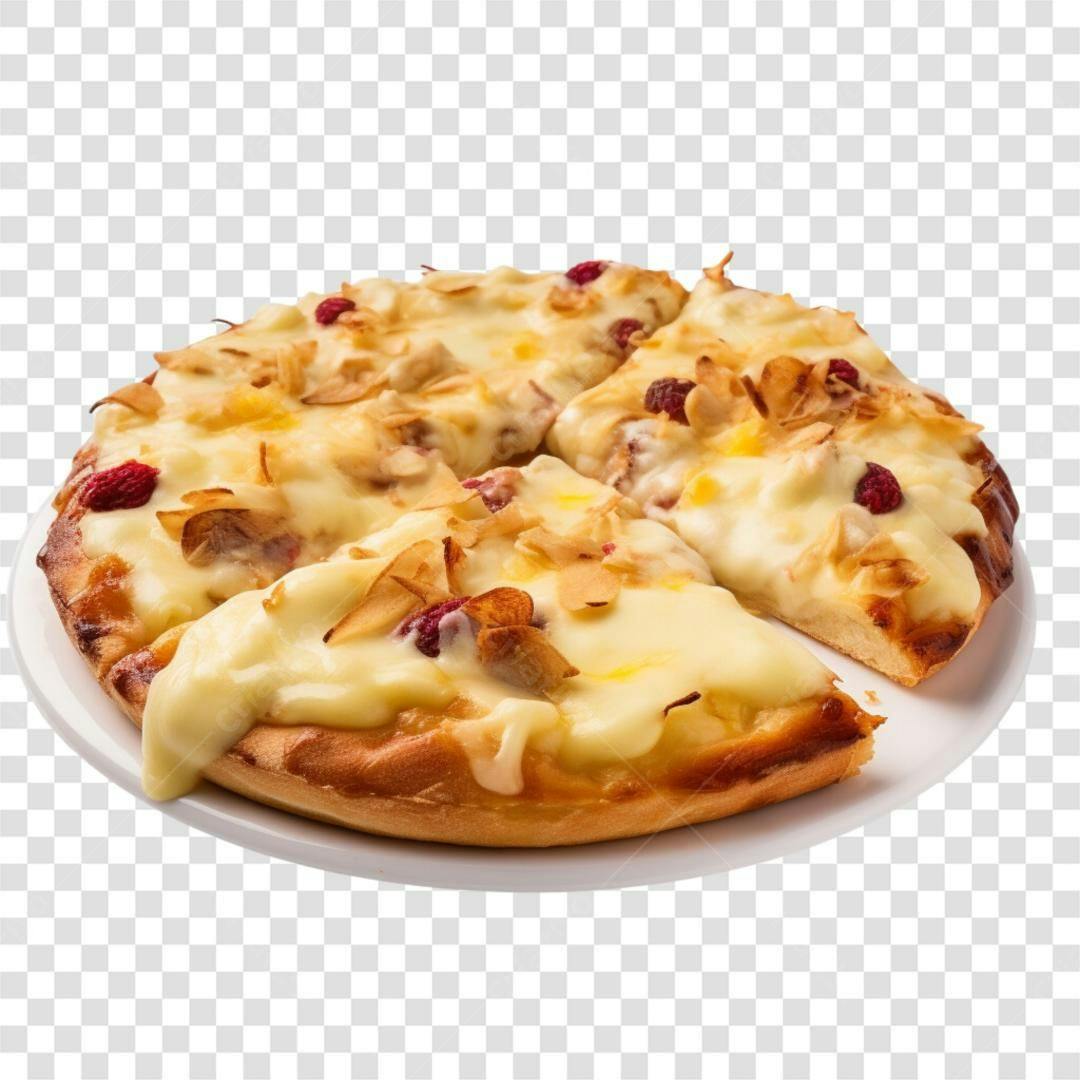 Imagem Pizza Doce com Frutas PNG com fundo transparente
