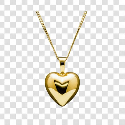 Pingente  Dourado Png Transparente