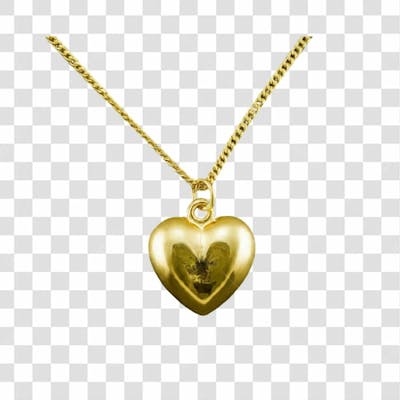 Pingente  Dourado Png Transparente