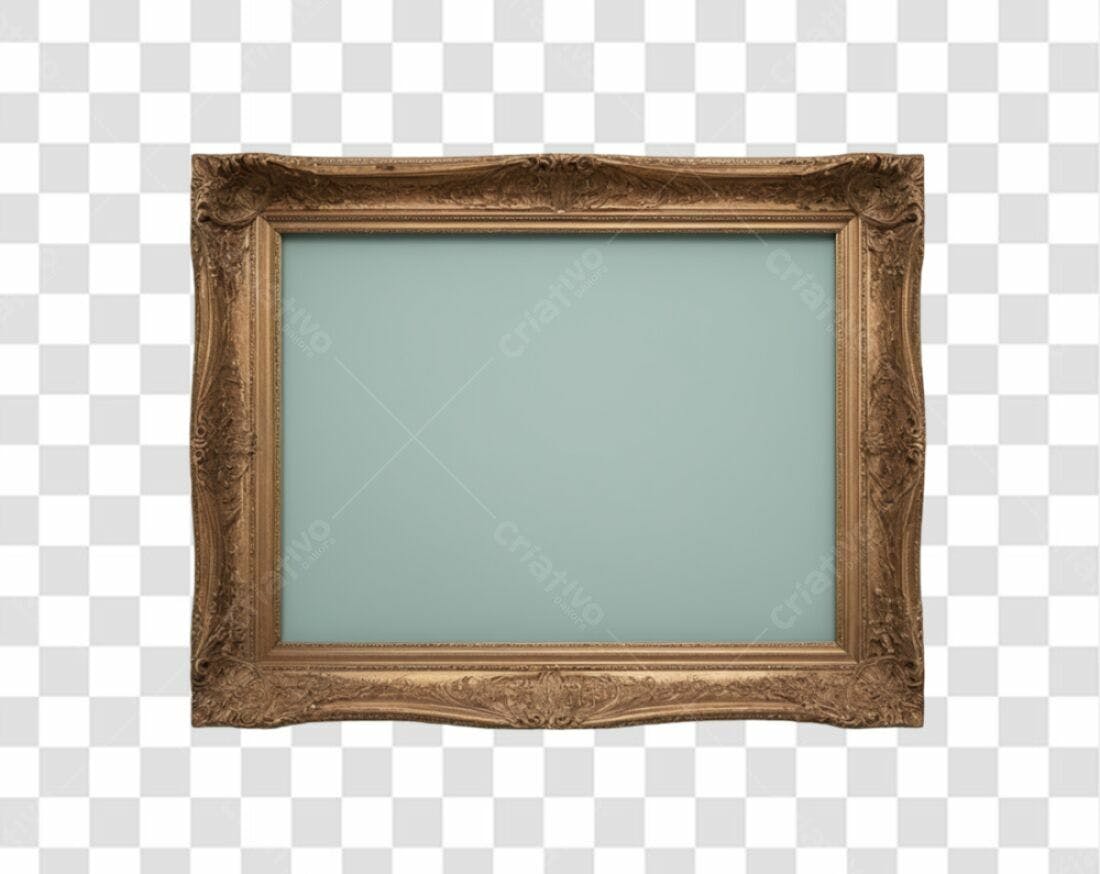 Moldura PNG com fundo transparente